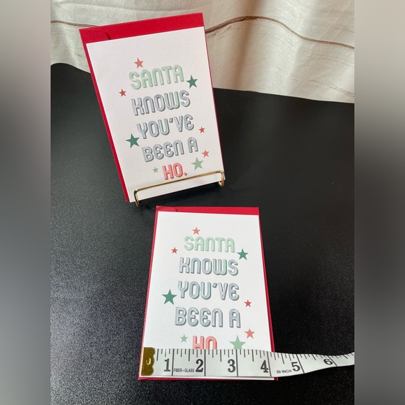 ⚠️🎄Adult Christmas Greeting Card 2 Card Bundle NWT - Picture 4 of 7